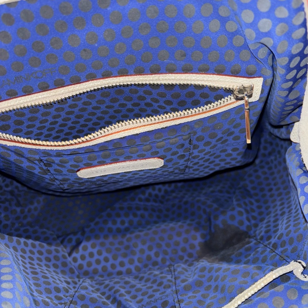 Rebecca Minkoff  Leather Tote with Woven Detailing - Picture 5 of 7